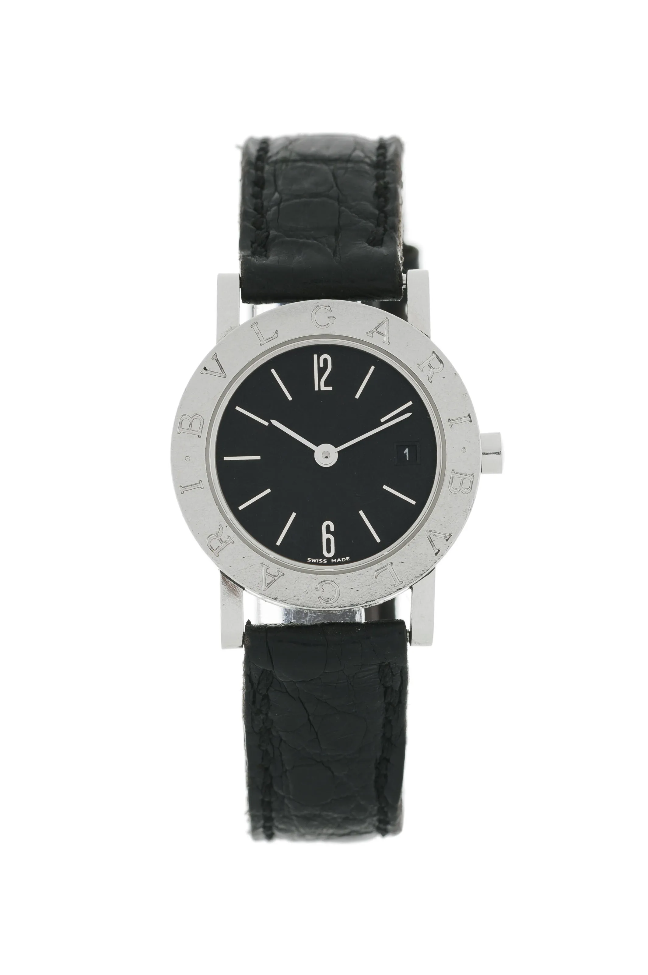 Bulgari Bulgari BB26SLD 26mm Stainless steel Black