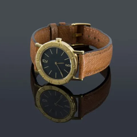 Bulgari Bulgari BB30GL 30mm Yellow gold Black