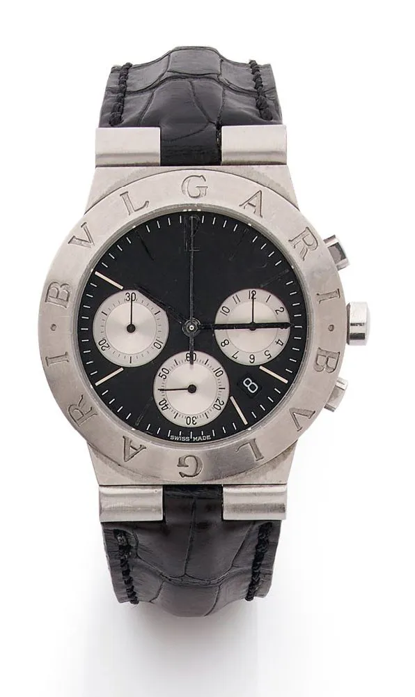 Bulgari Bulgari CH 35 S 35mm Stainless steel Black