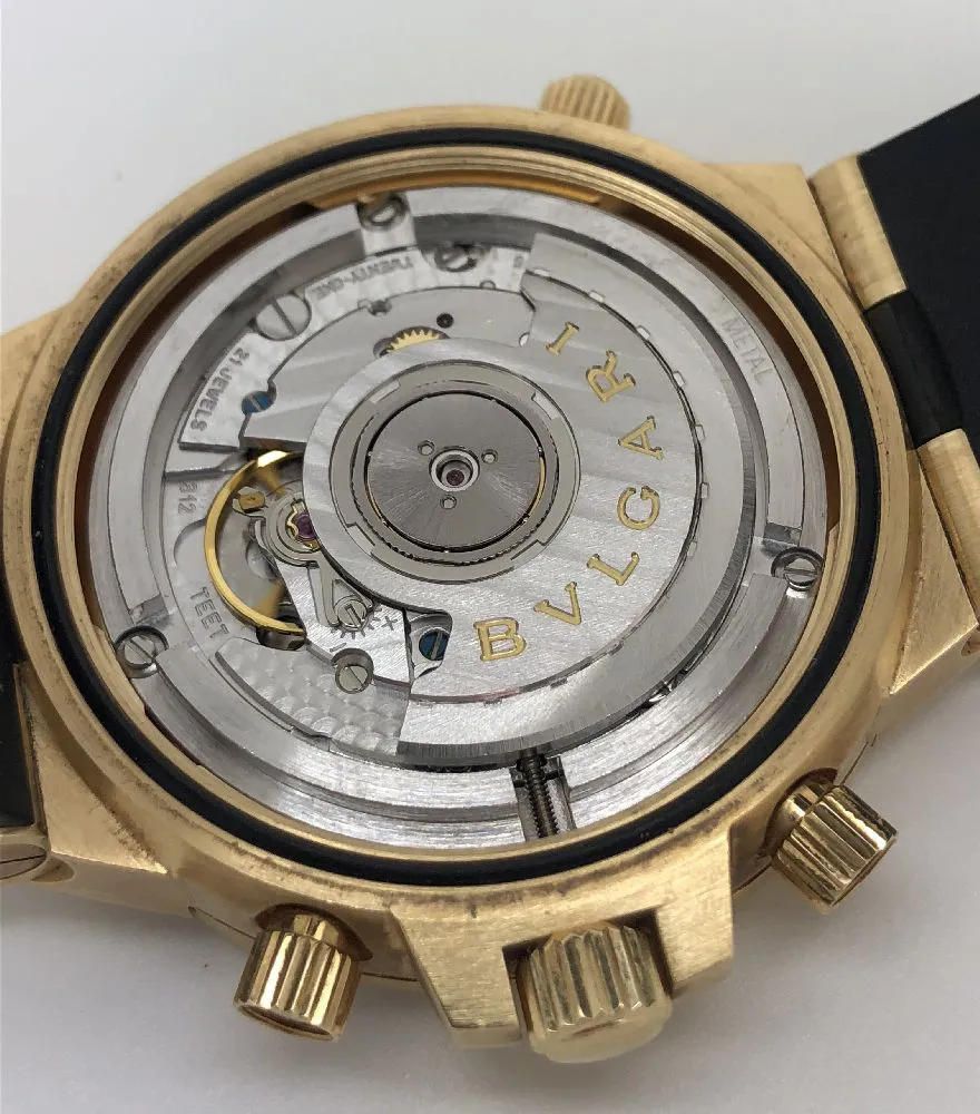 Bulgari Bulgari GMT 40 G 40mm Yellow gold Black 1