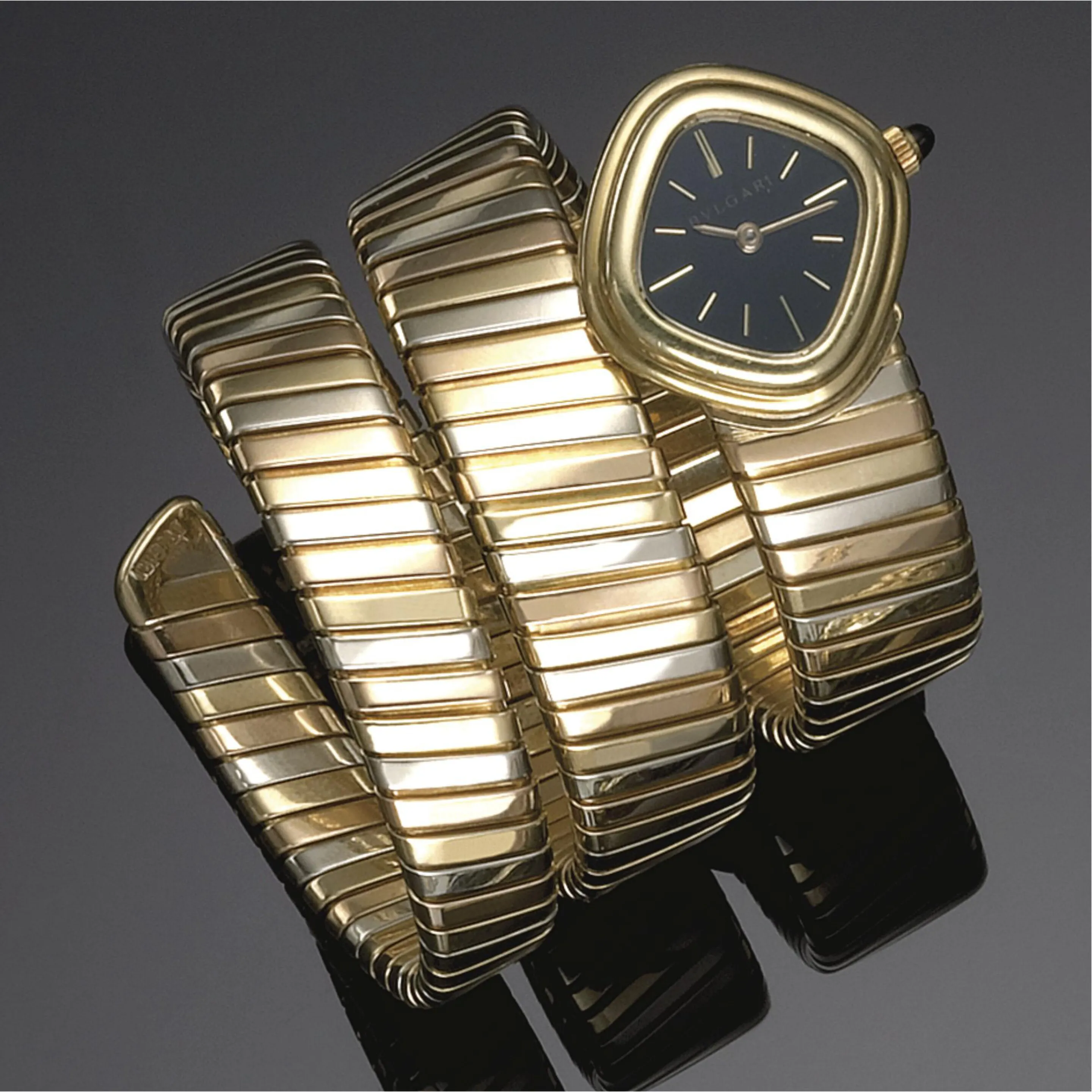 Bulgari Yellow gold Black