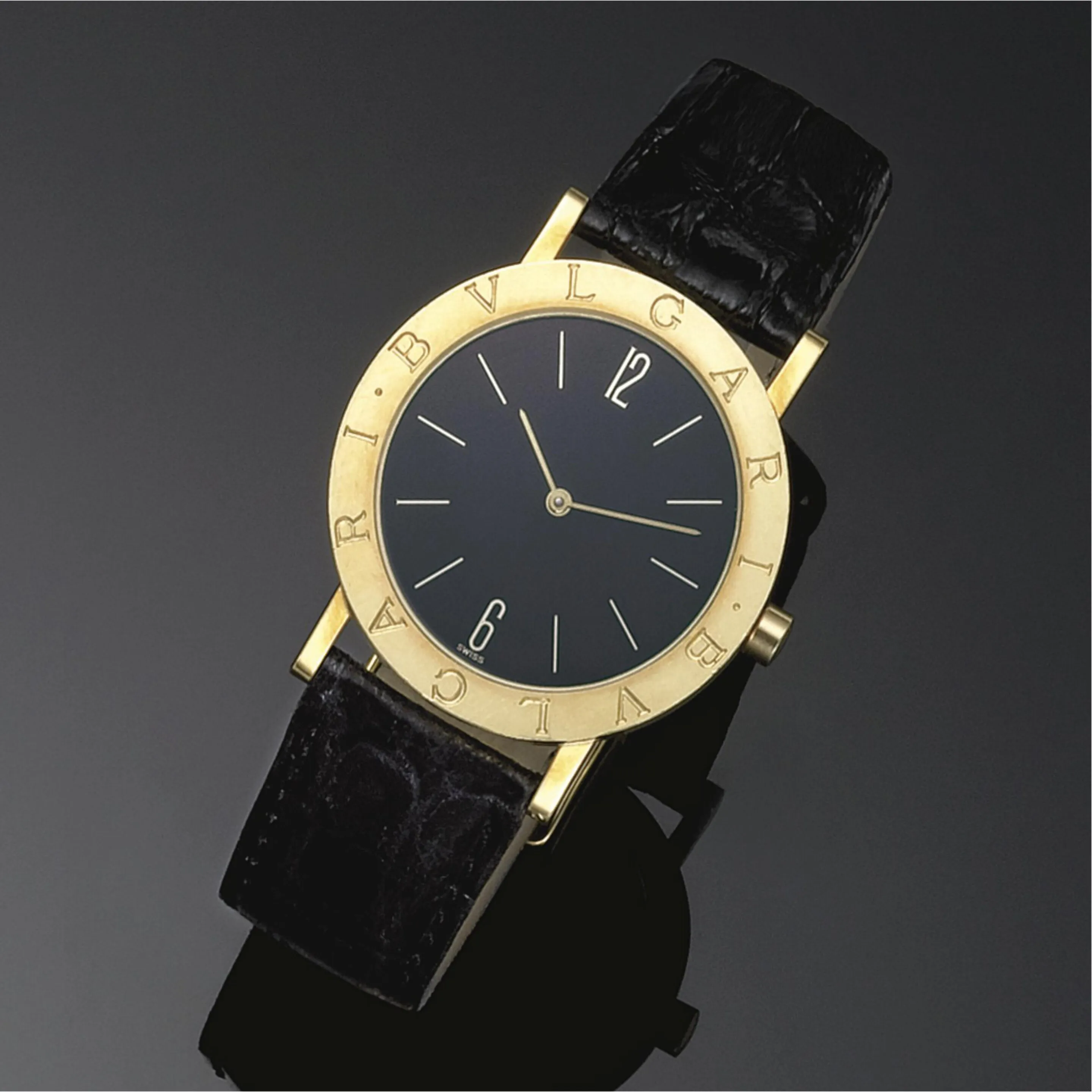 Bulgari Yellow gold Black