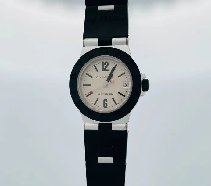 Bulgari Bulgari AL 32 TA 32mm Aluminium White