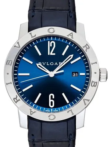 Bulgari Bvlgari Bvlgari 102355 41.5mm Stainless steel Blue