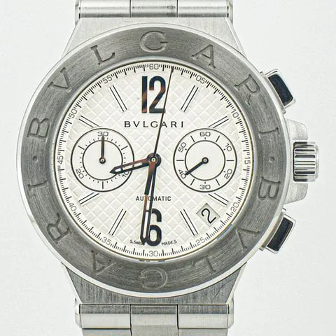 Bulgari Diagono DG40C6SSDCH 40mm Stainless steel Silver