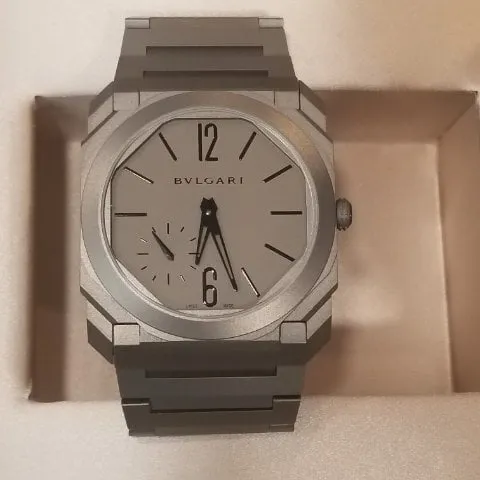 Bulgari Octo 102713 BGO40C14TTXTAUTO 40mm Titanium Gray