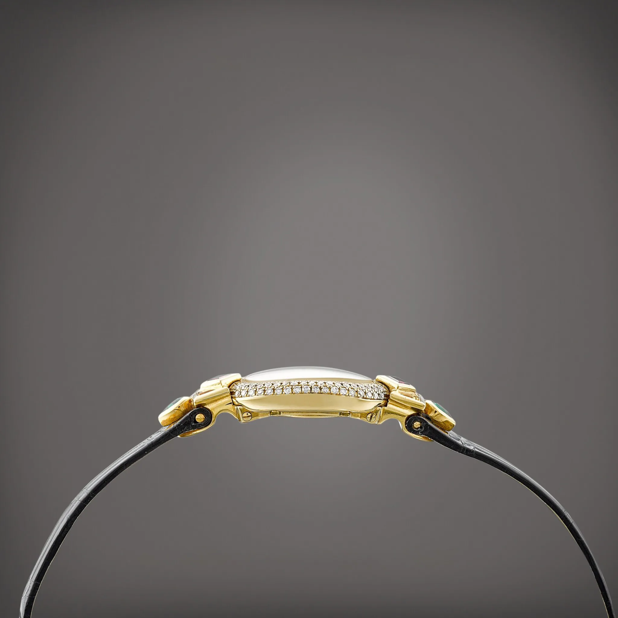 Cartier Baignoire 1960 24mm Yellow gold Silver 2