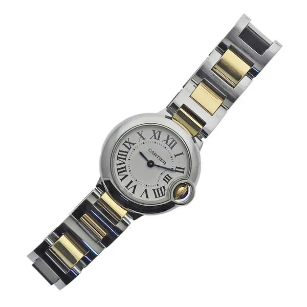 Cartier Ballon Bleu 3009 28mm Yellow gold and Stainless steel 1