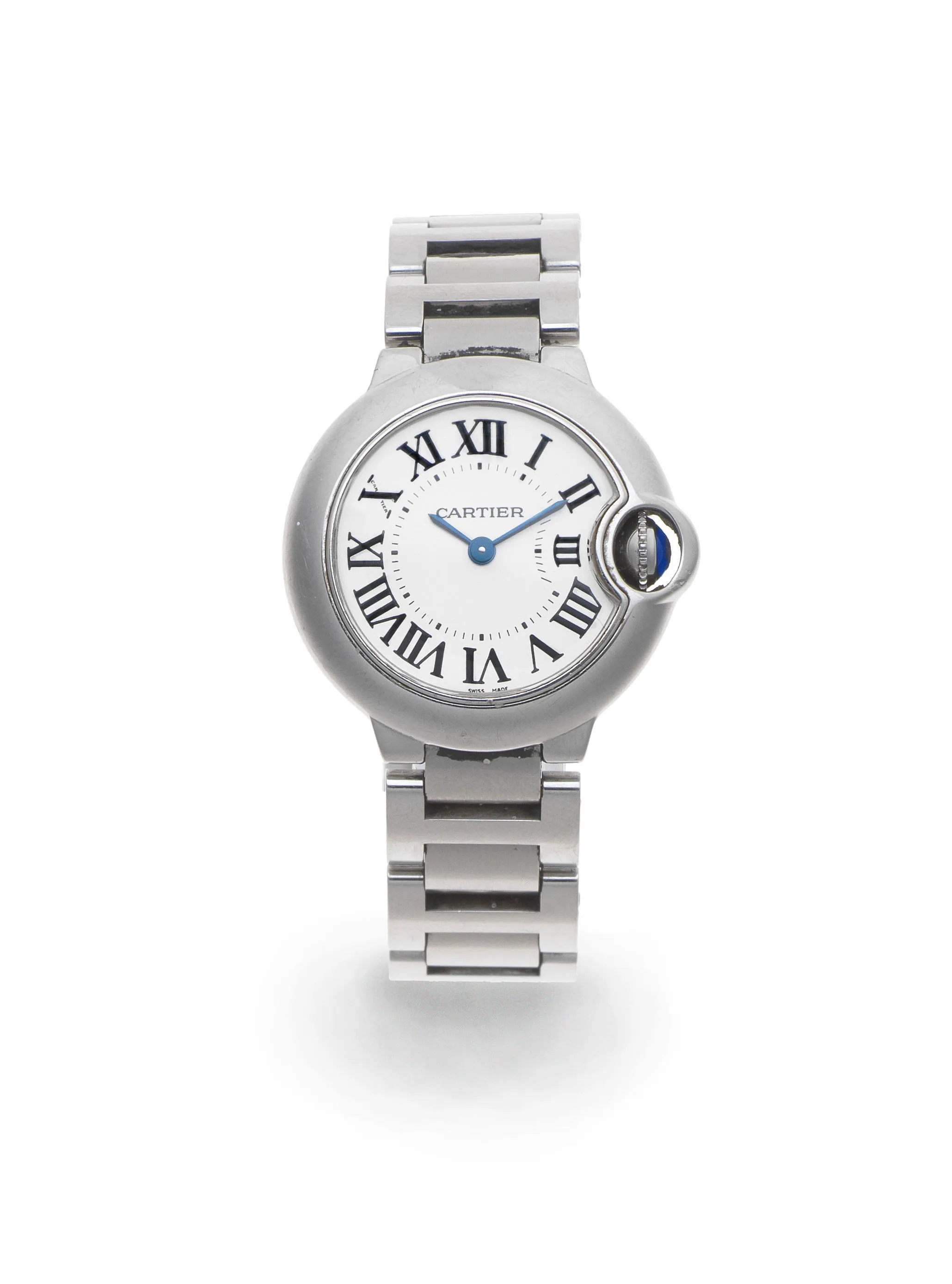 Cartier Ballon Bleu 3009 28mm Stainless steel Silver