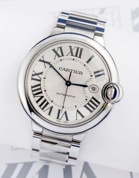 Cartier Ballon Bleu CRW69012Z4 42mm Stainless steel Silver