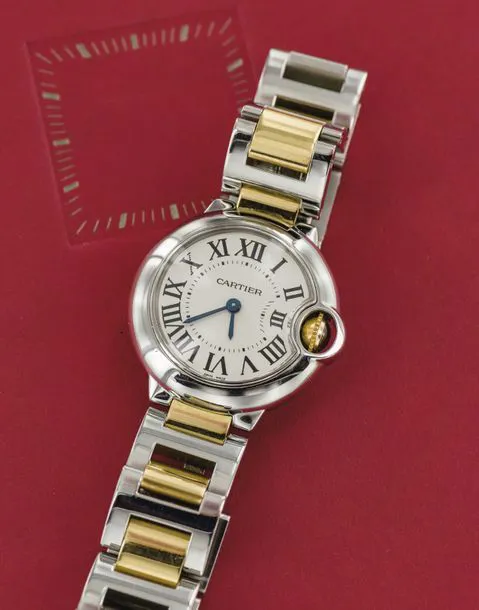 Cartier Ballon Bleu W69007Z3 28mm Stainless steel Silver