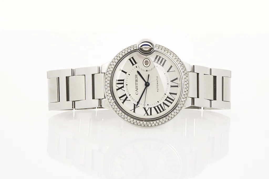 Cartier Ballon Bleu 42mm W69012Z4 Stainless steel Silver 1