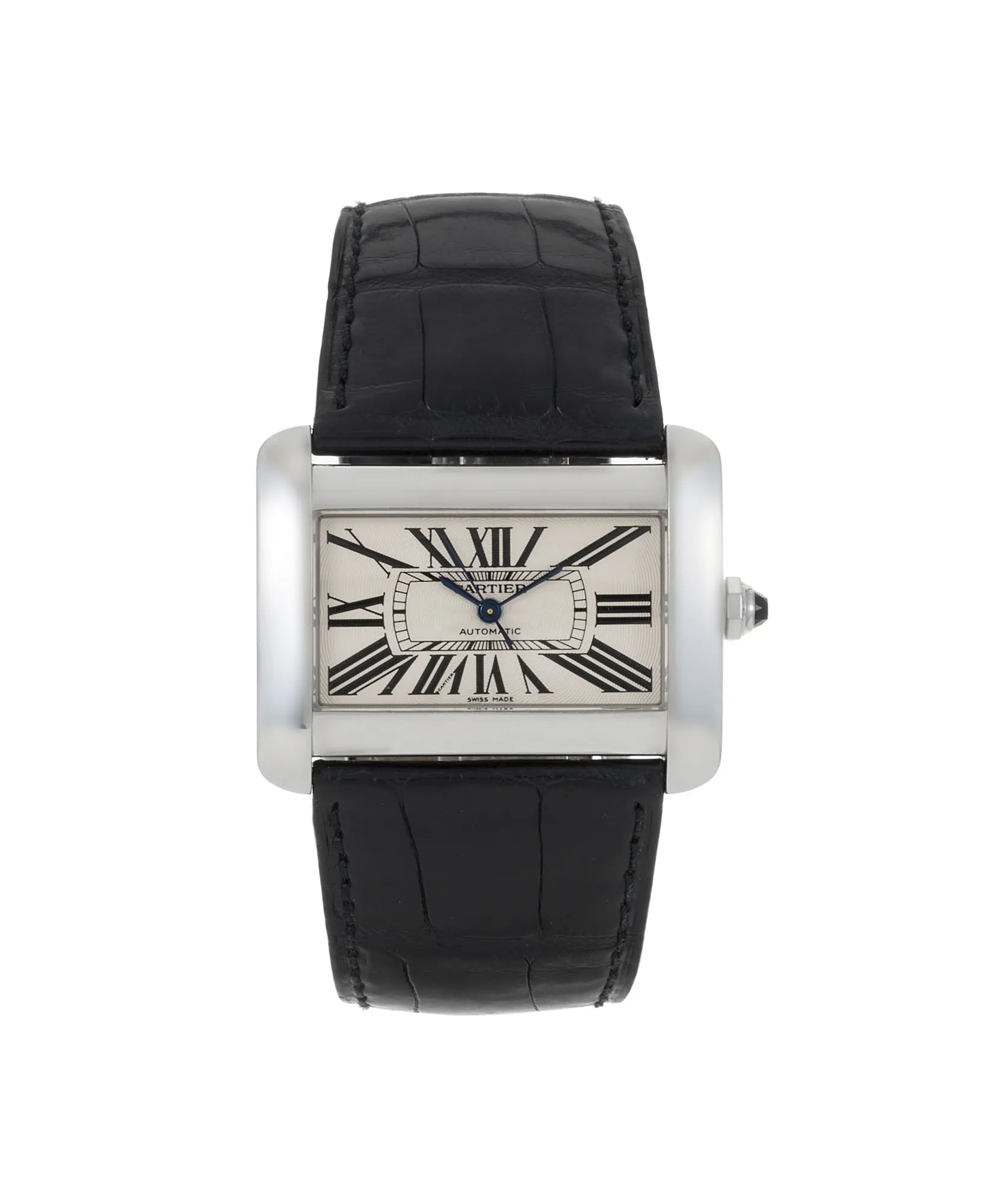 Cartier Divan 2612 38mm Stainless steel Silver