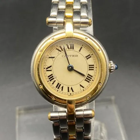 Cartier Panthère 166920 24mm Yellow gold and Stainless steel Champagne