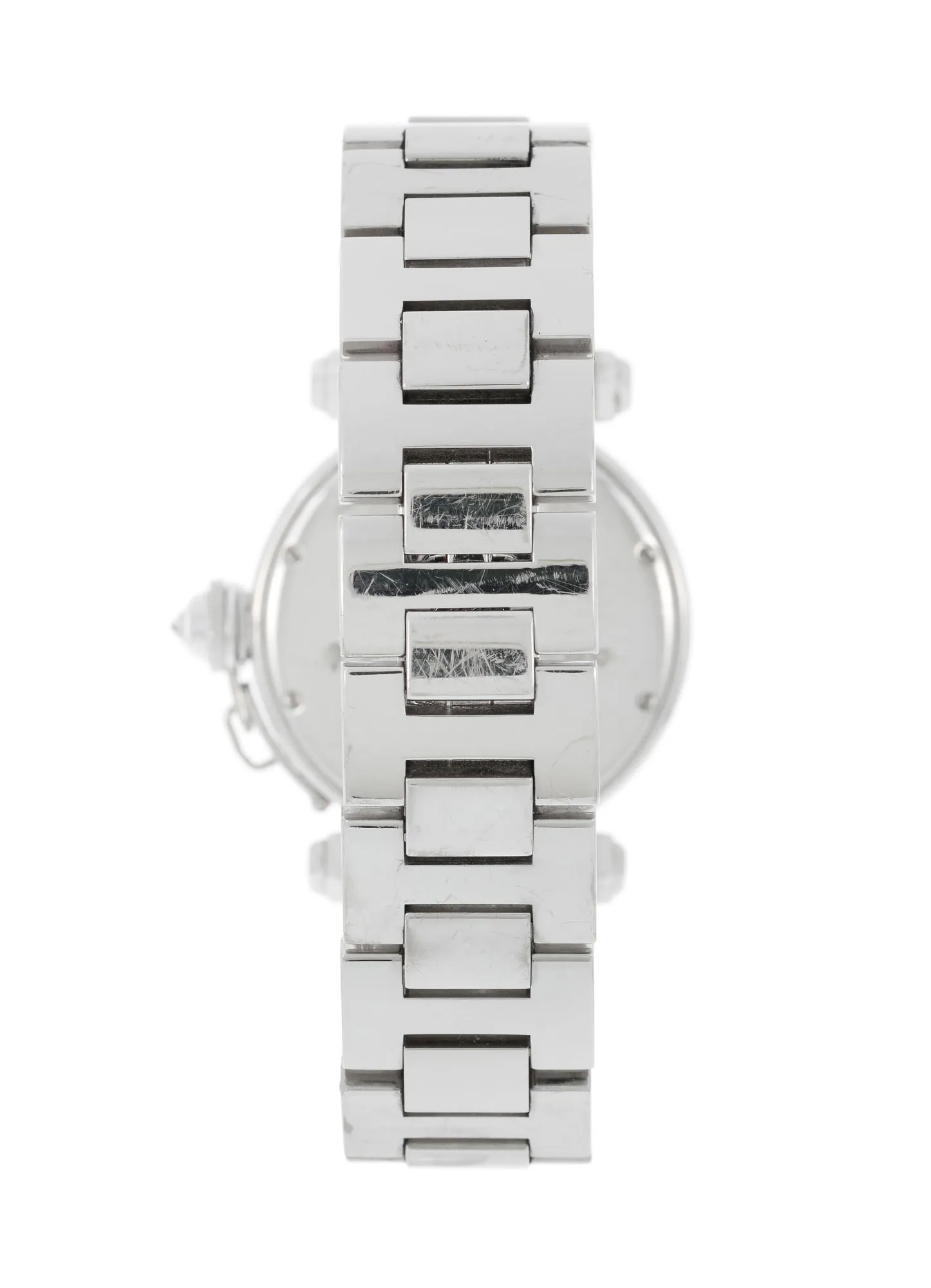 Cartier Pasha 2813 32mm White gold Silver 1