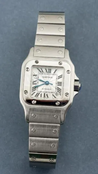 Cartier Santos 2423 25mm Stainless steel Silver