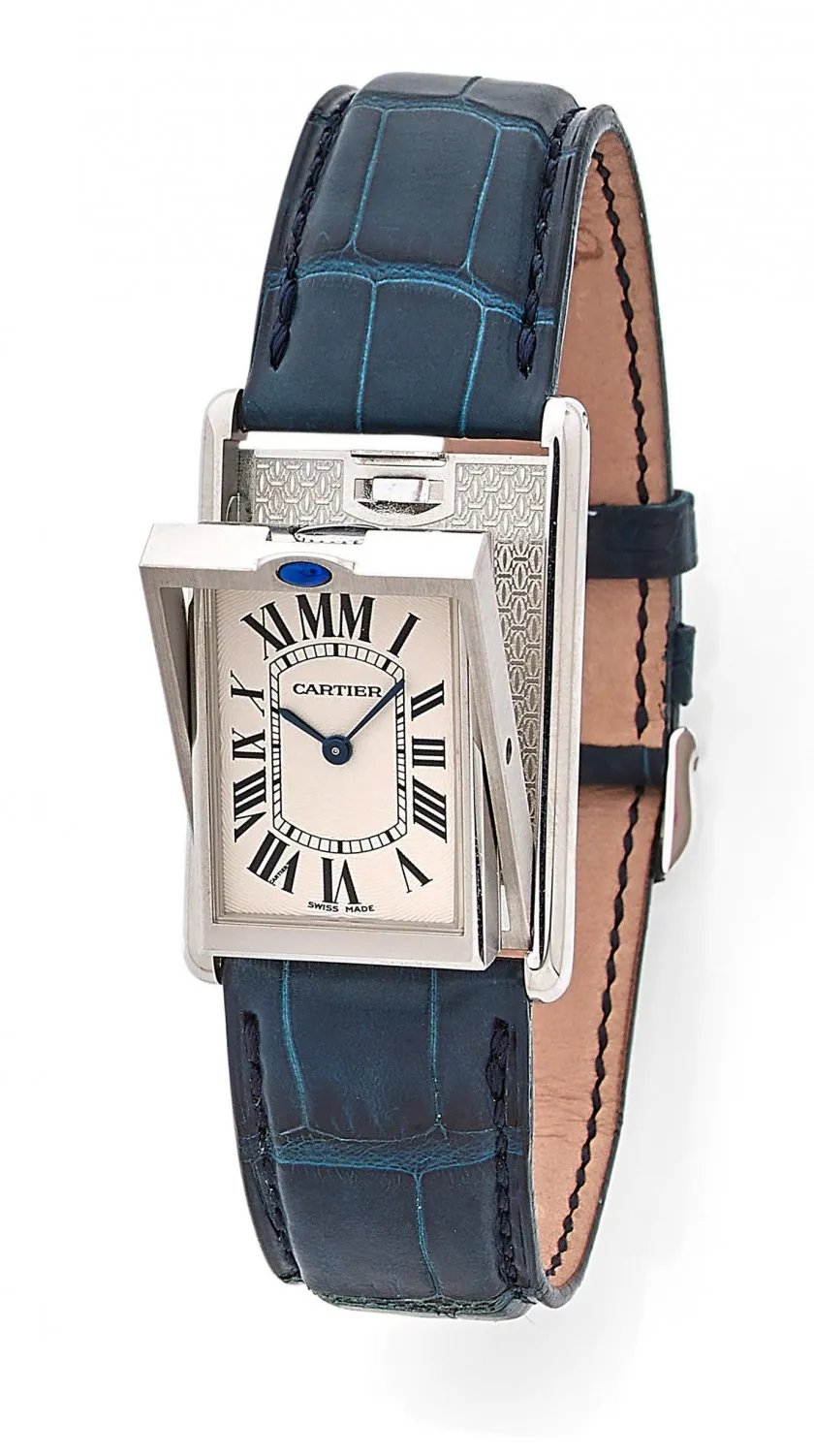 Cartier Tank 2390 25mm Stainless steel Silver 1