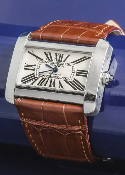 Cartier Tank 2612 38mm Stainless steel Gray