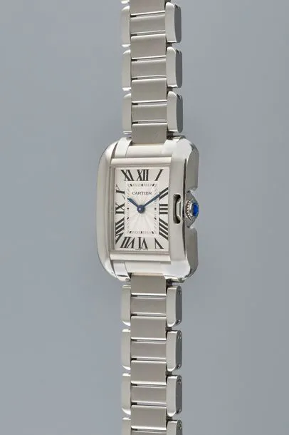 Cartier Tank 3485 22mm Stainless steel Silver