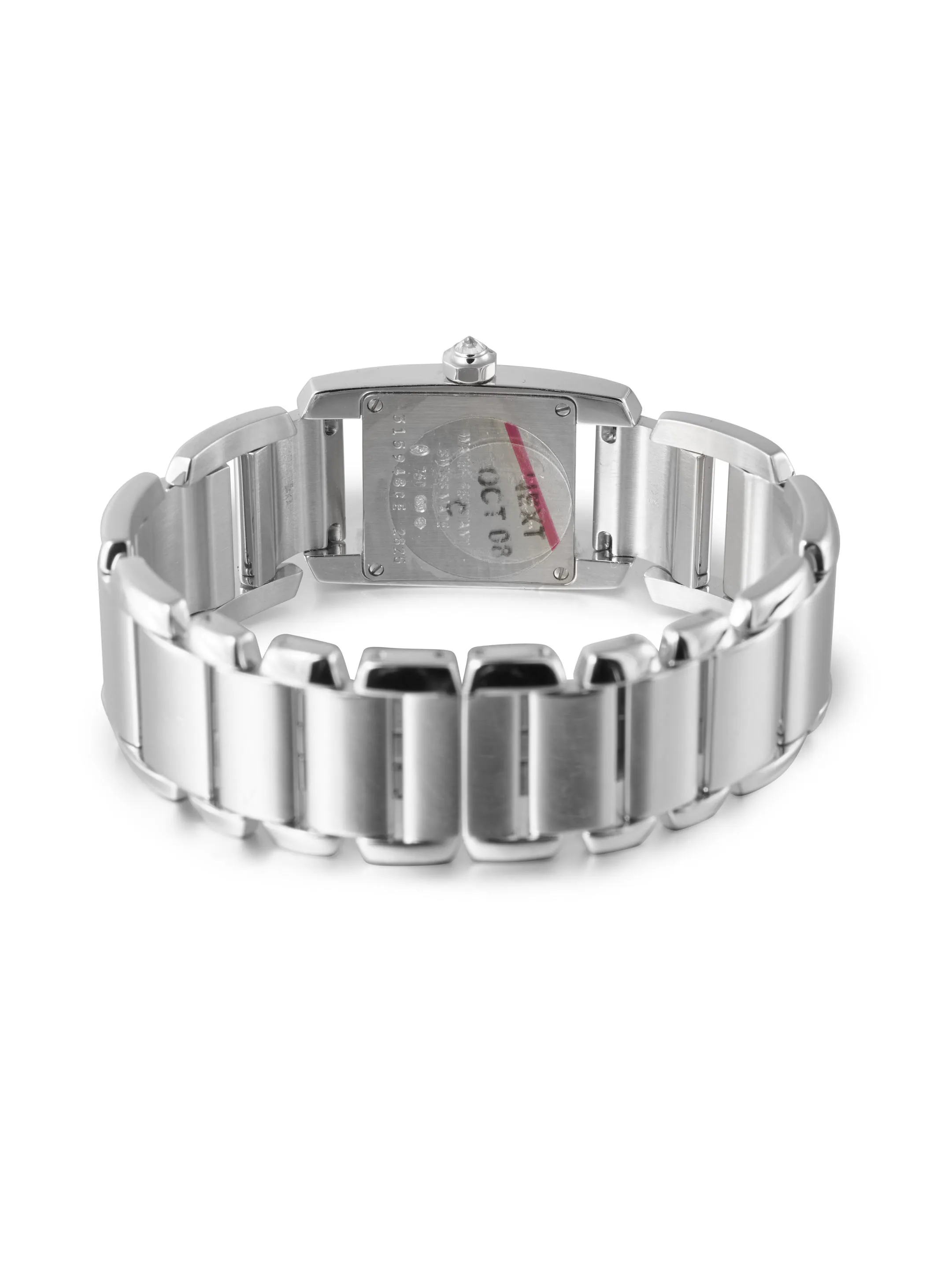 Cartier Tank Louis Cartier 2825 20mm White gold Silver 1