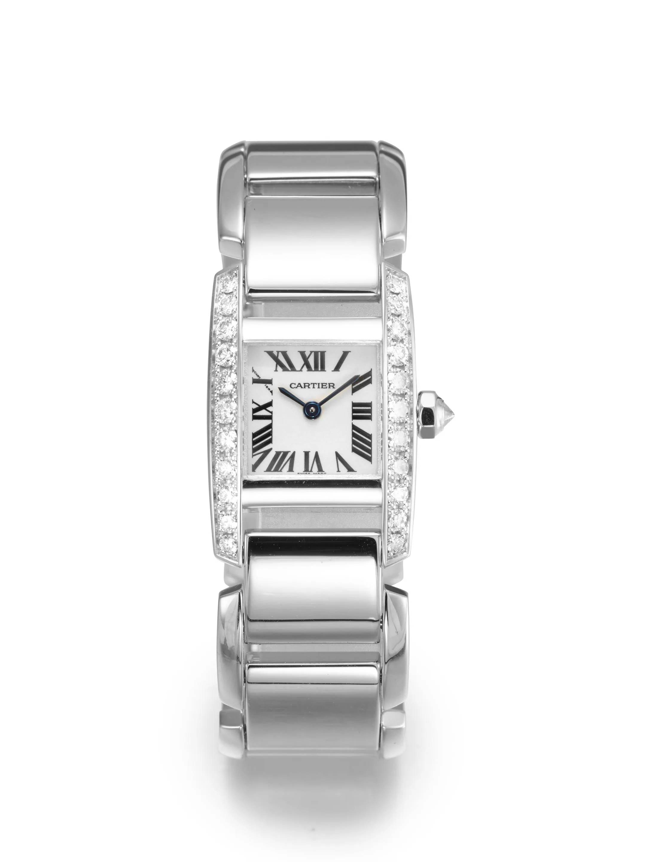 Cartier Tank Louis Cartier 2825 20mm White gold Silver 2