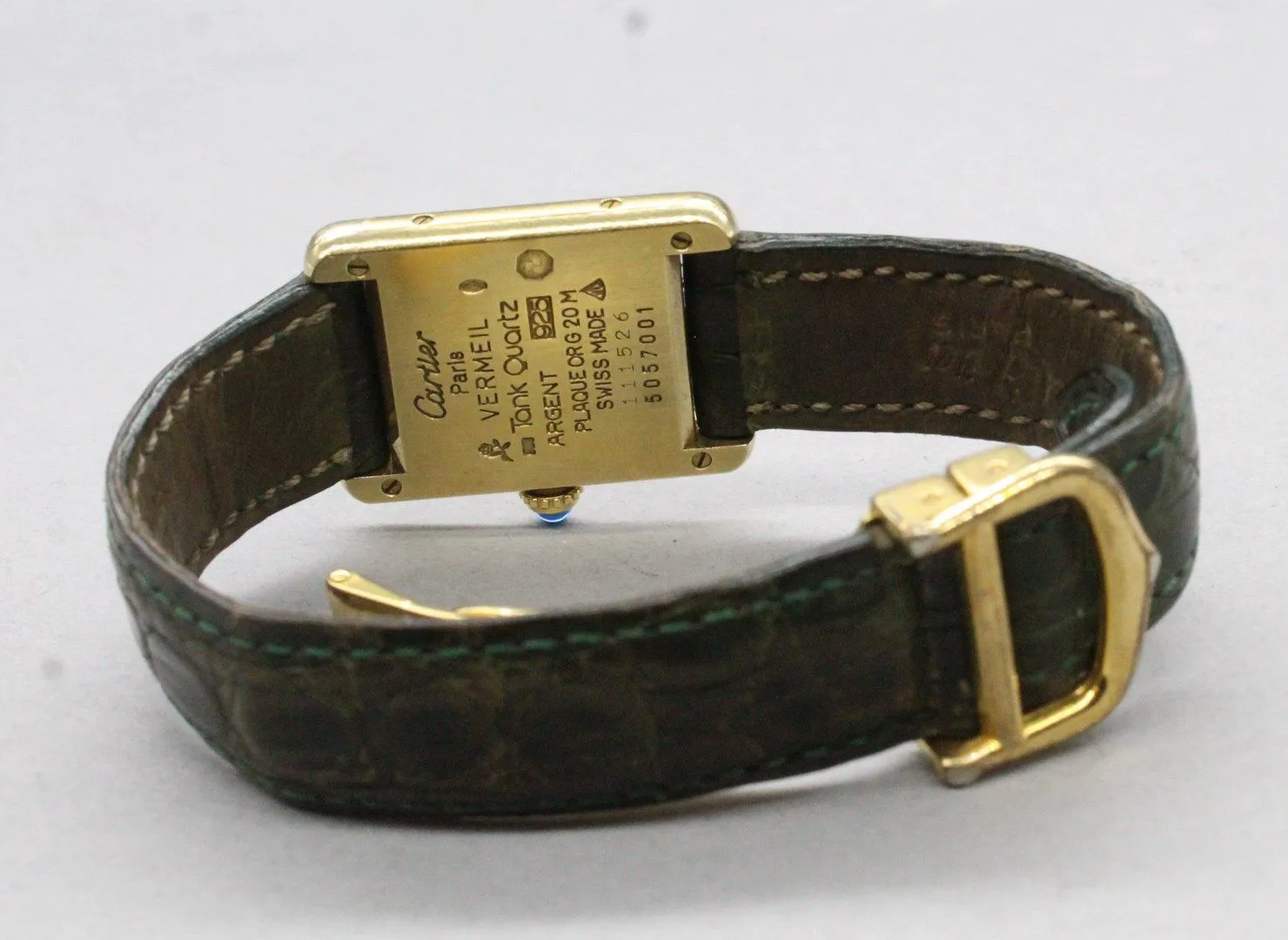 Cartier Must de Cartier nullmm Gilt metal Silver 2