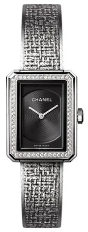 Chanel Boy-Friend H4877 Stainless steel Black