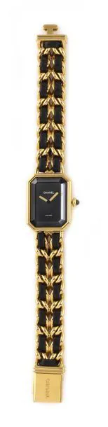 Chanel H0001 Yellow gold Black