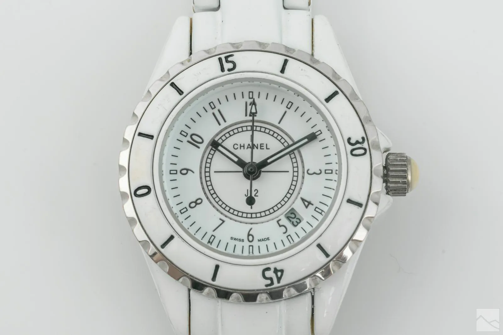 Chanel J12 H0970 38mm Stainless steel White 5