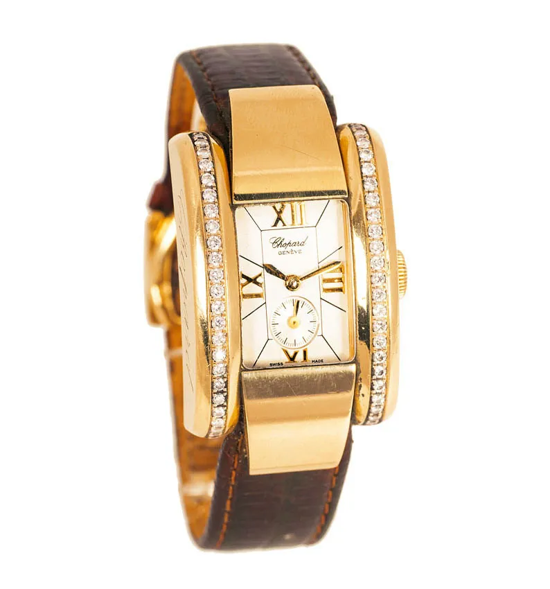 Chopard 5280 23.5mm Yellow gold Cream