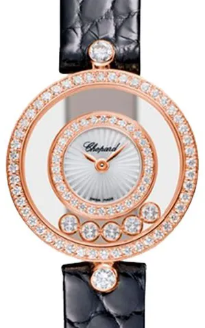 Chopard Happy Diamonds 203957-5214 26mm Rose gold Mother-of-pearl