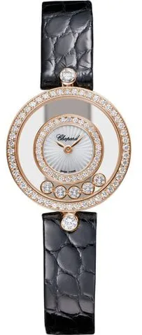 Chopard Happy Diamonds 203957-5214 26mm Rose gold Mother-of-pearl