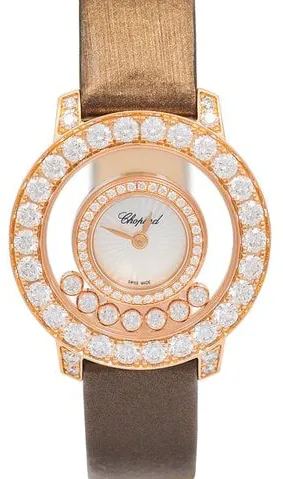 Chopard Happy Diamonds 209412-5001 30mm Rose gold Mother-of-pearl