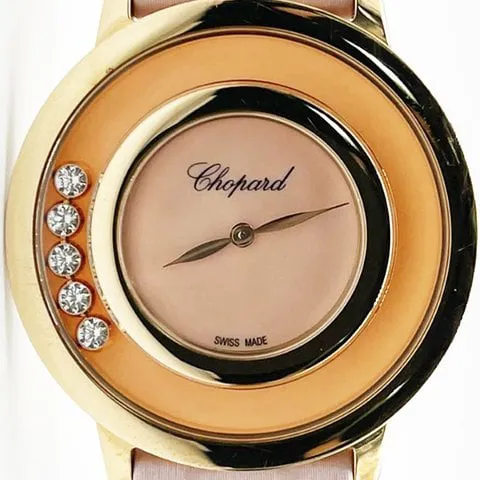 Chopard Happy Diamonds 209429-5106 32mm Rose gold Pink