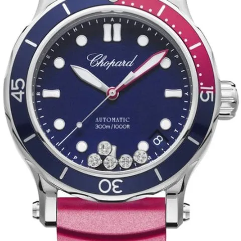 Chopard Happy Diamonds 278587-3002 Happy Ocean 40mm Stainless steel Blue