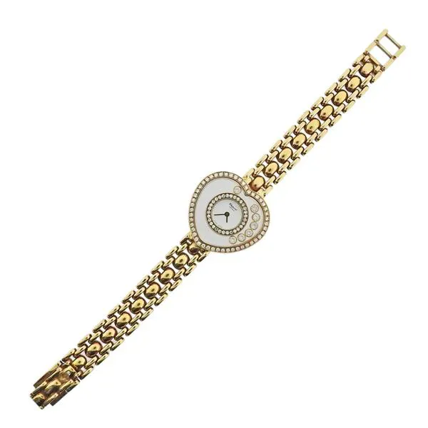 Chopard Happy Diamonds 5231 25mm 18k yellow gold