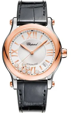 Chopard Happy Sport 278559-6001 36mm Yellow gold and Stainless steel Silver