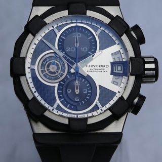Concord C1 0320005 Stainless steel Black | Dealer | EveryWatch
