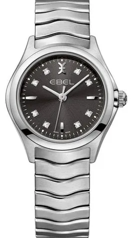 Ebel Wave 1216316 30mm Steel Grey