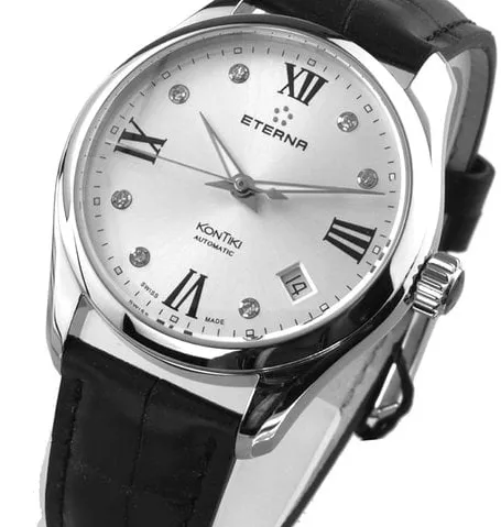 Eterna Kontiki 1260.41.12.1378 36mm Stainless steel Silver