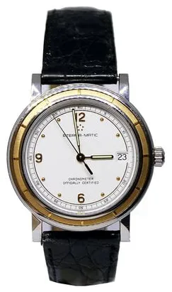 Eterna Eterna-Matic 9240.27 38.5mm Yellow gold and Stainless steel White