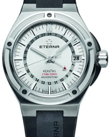 Eterna Adventure 7740.40.11.1289 42mm Stainless steel Silver