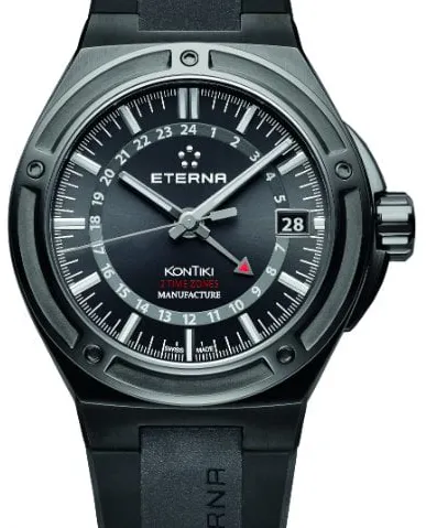 Eterna Adventure 7740.43.41.1289 42mm Stainless steel Black