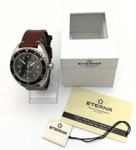 Eterna Adventure 1273.41.49.1363 45mm Stainless steel Black