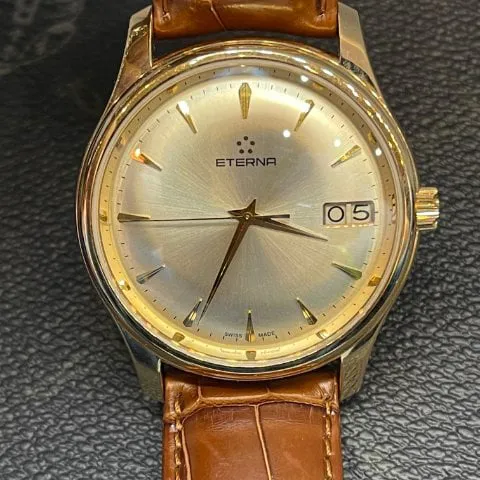 Eterna Heritage 7630.69.10.1185 Rose gold Silver