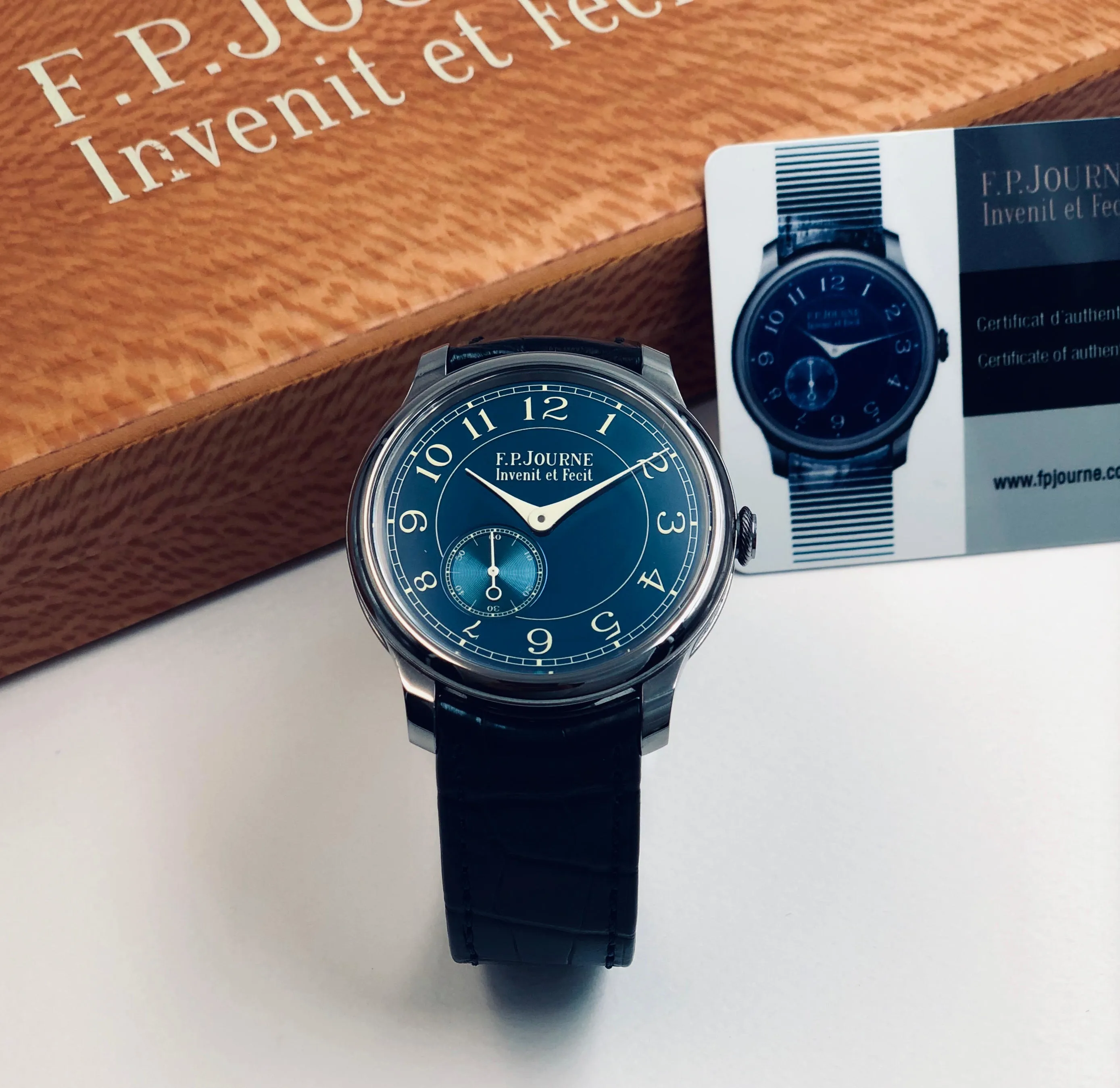 F.P. Journe Chronometre Bleu Chronometre Bleu 39mm Tantalum Blue