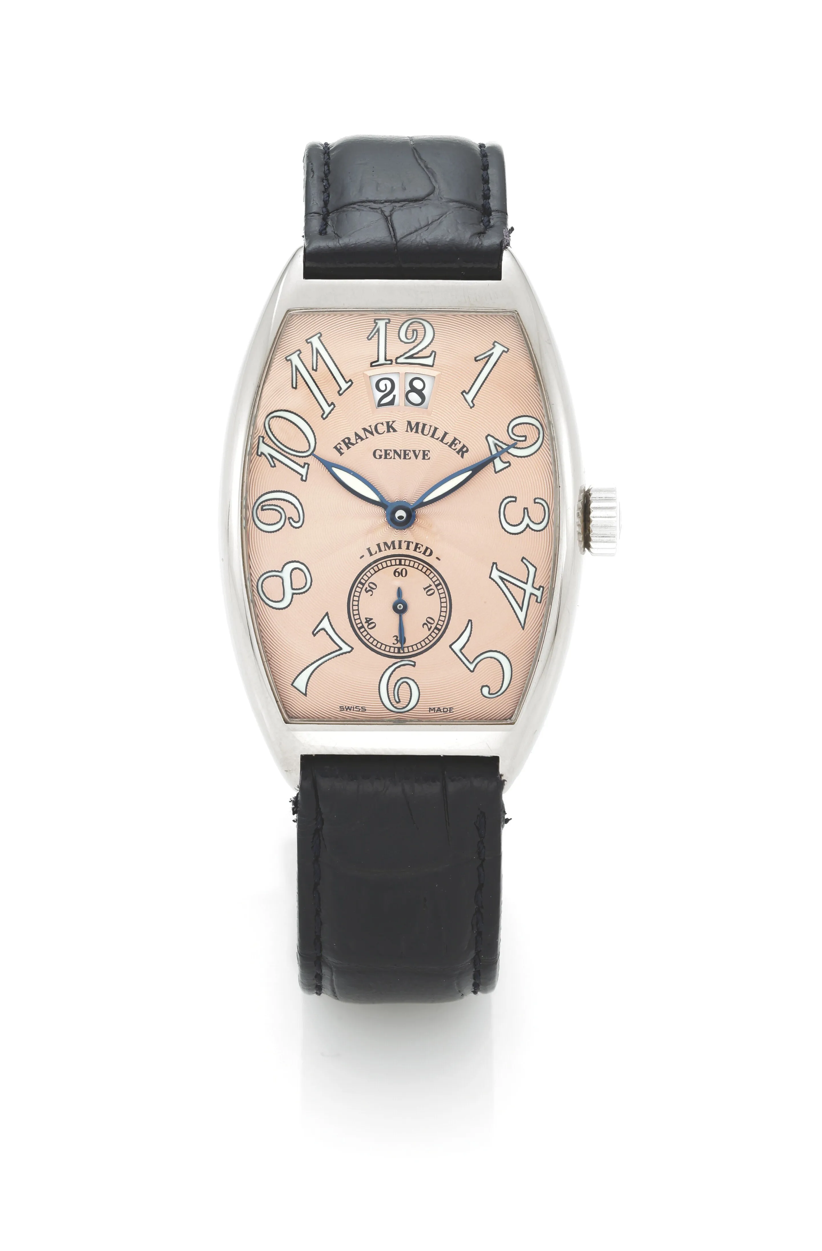 Franck Muller 2851 S6 45mm White gold Salmon