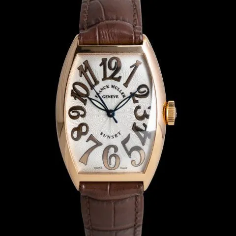 Franck Muller Casablanca 5850 SC 45mm Rose gold Silver