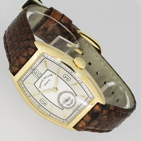 Franck Muller Casablanca 7501 S6 28mm Yellow gold Silver