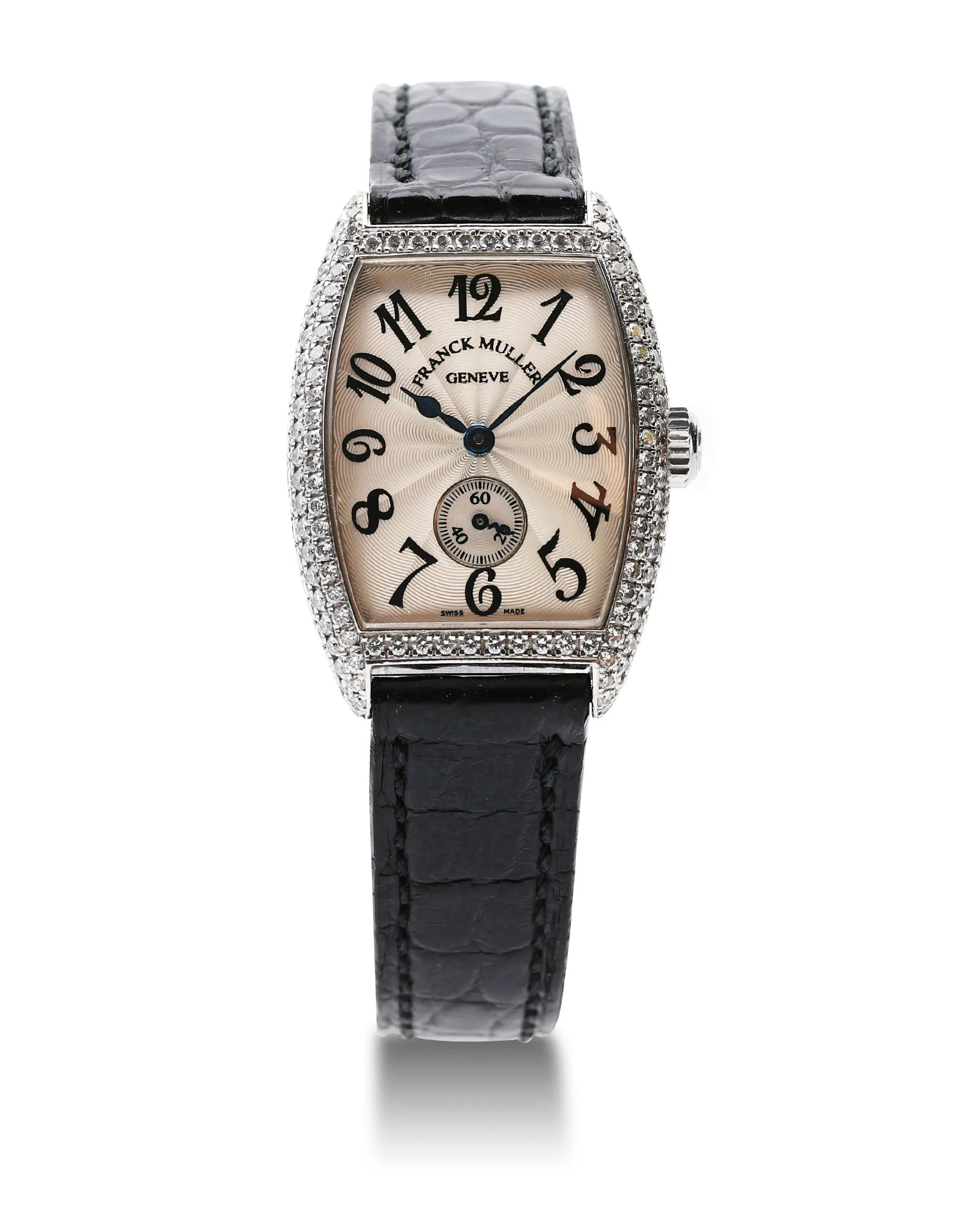 Franck Muller Cintree Curvex 1750 S6 25mm White gold White